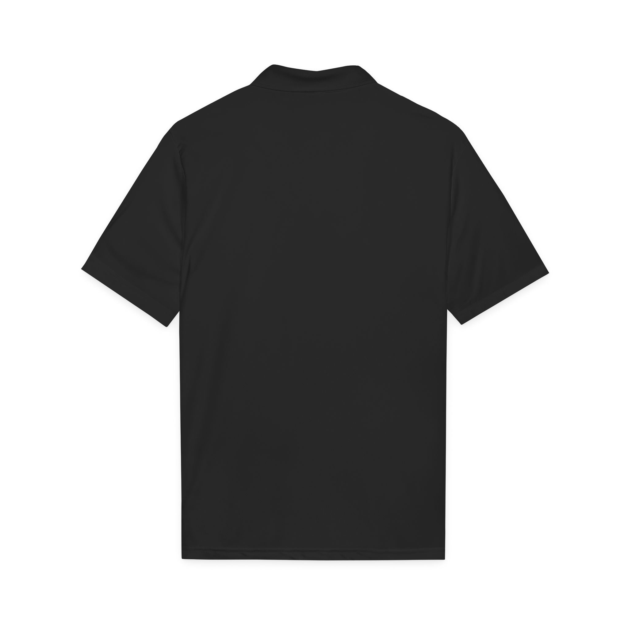 brOKen Basic Athletic Embroidered Polo - Black