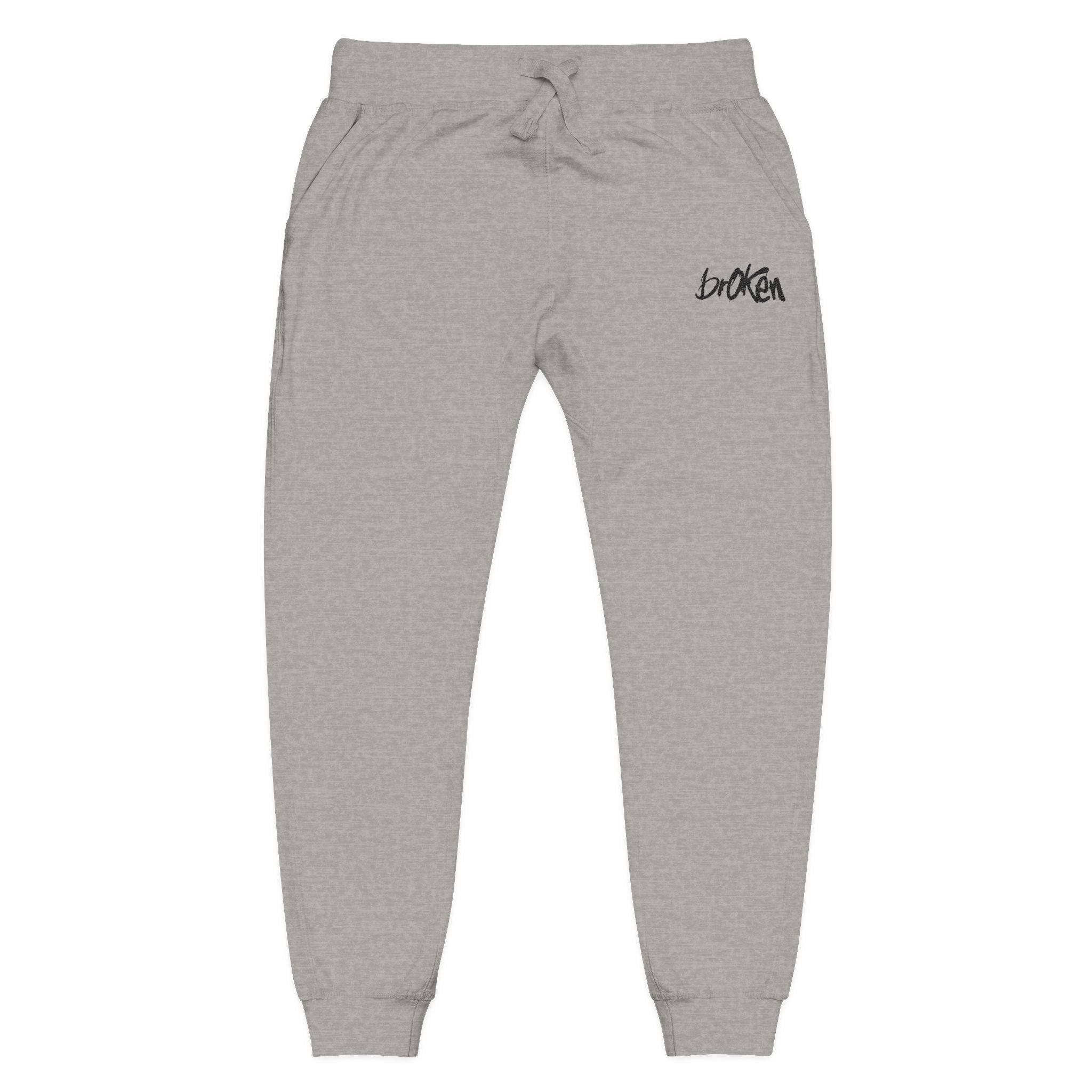 brOKen Embroidered Sweatpants
