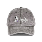 Peanuts X brOKen Spraypaint Logo Embroidered Vintage Cap