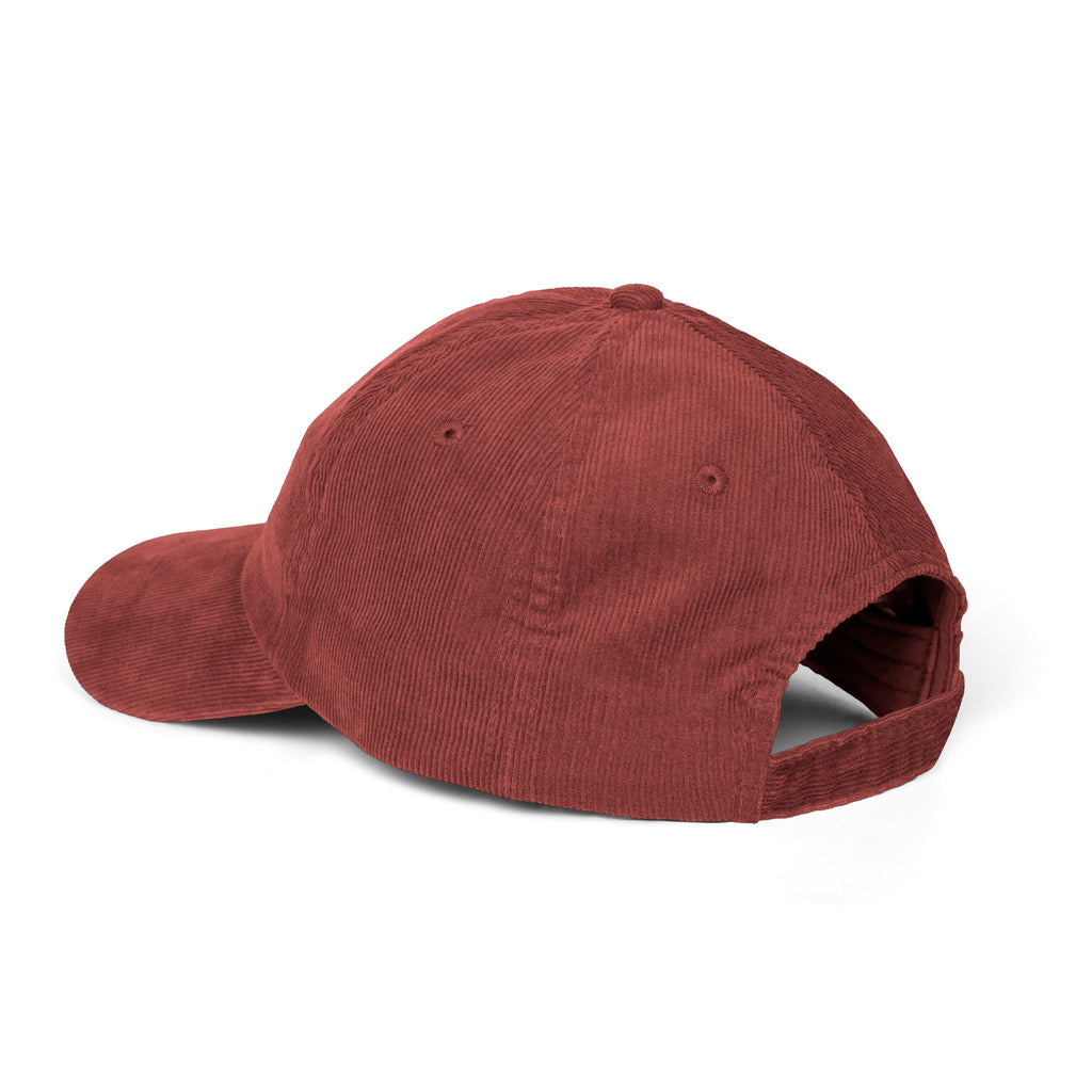 brOKen Embroidered Corduroy Cap