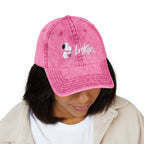 Peanuts X brOKen Spraypaint Logo Embroidered Vintage Cap