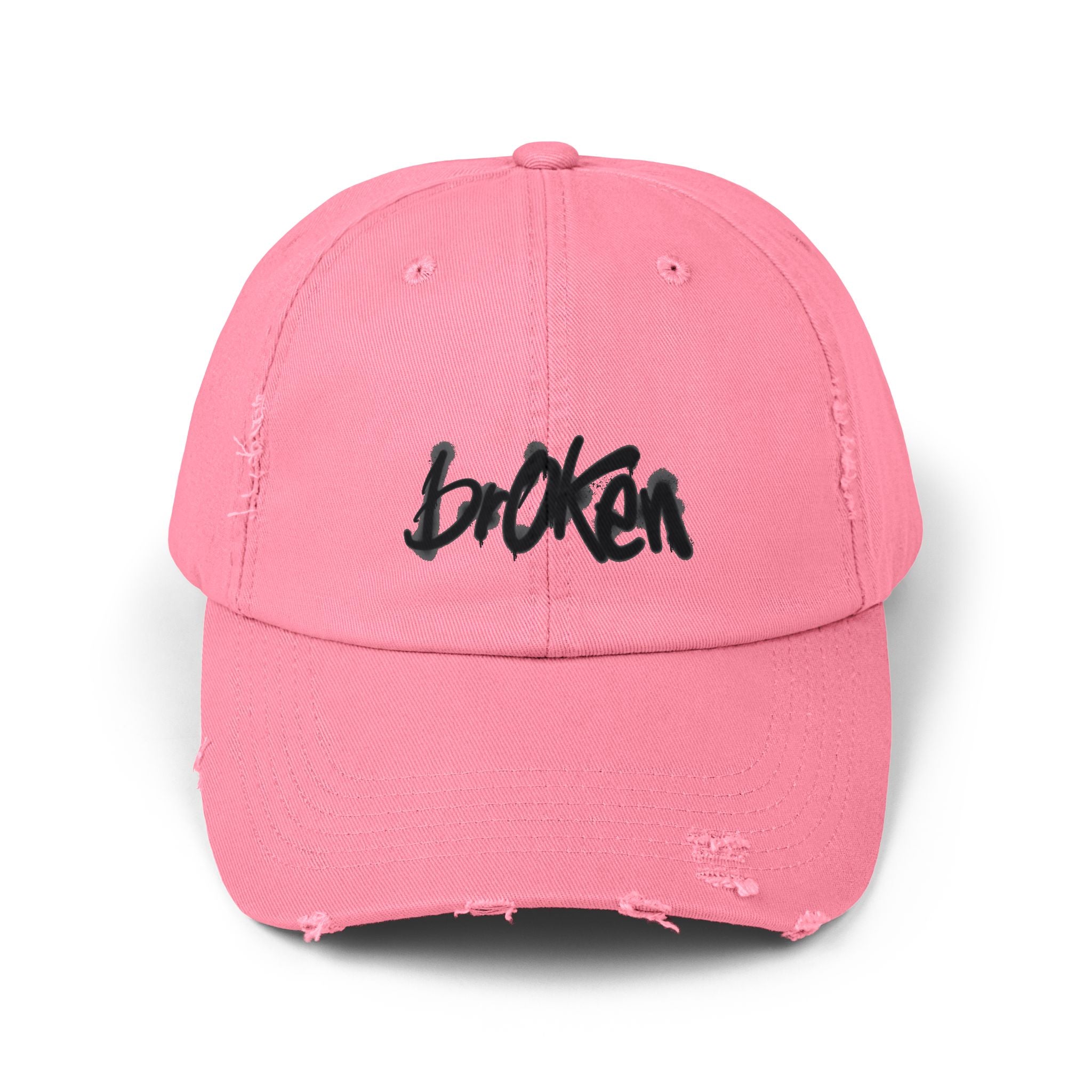 brOKen Distressed Cap — Vintage Washed Baseball Hat