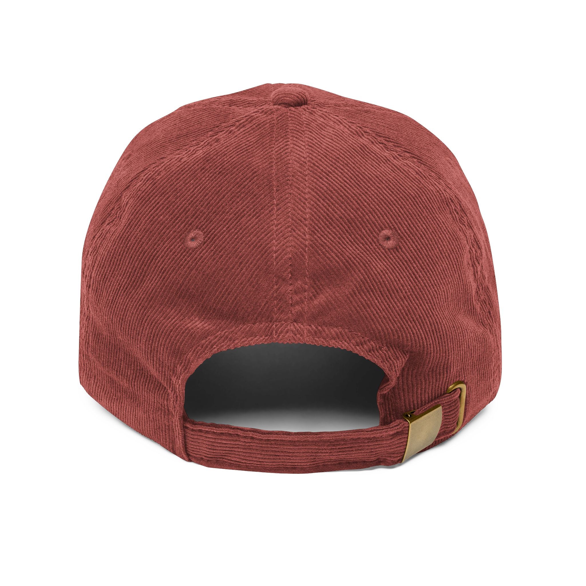 brOKen Embroidered Corduroy Cap
