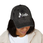 Peanuts X brOKen Spraypaint Logo Embroidered Vintage Cap