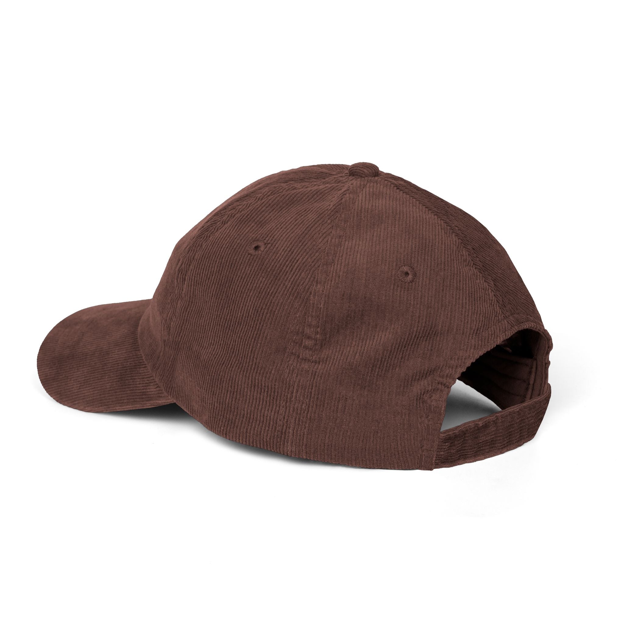 brOKen Embroidered Corduroy Cap