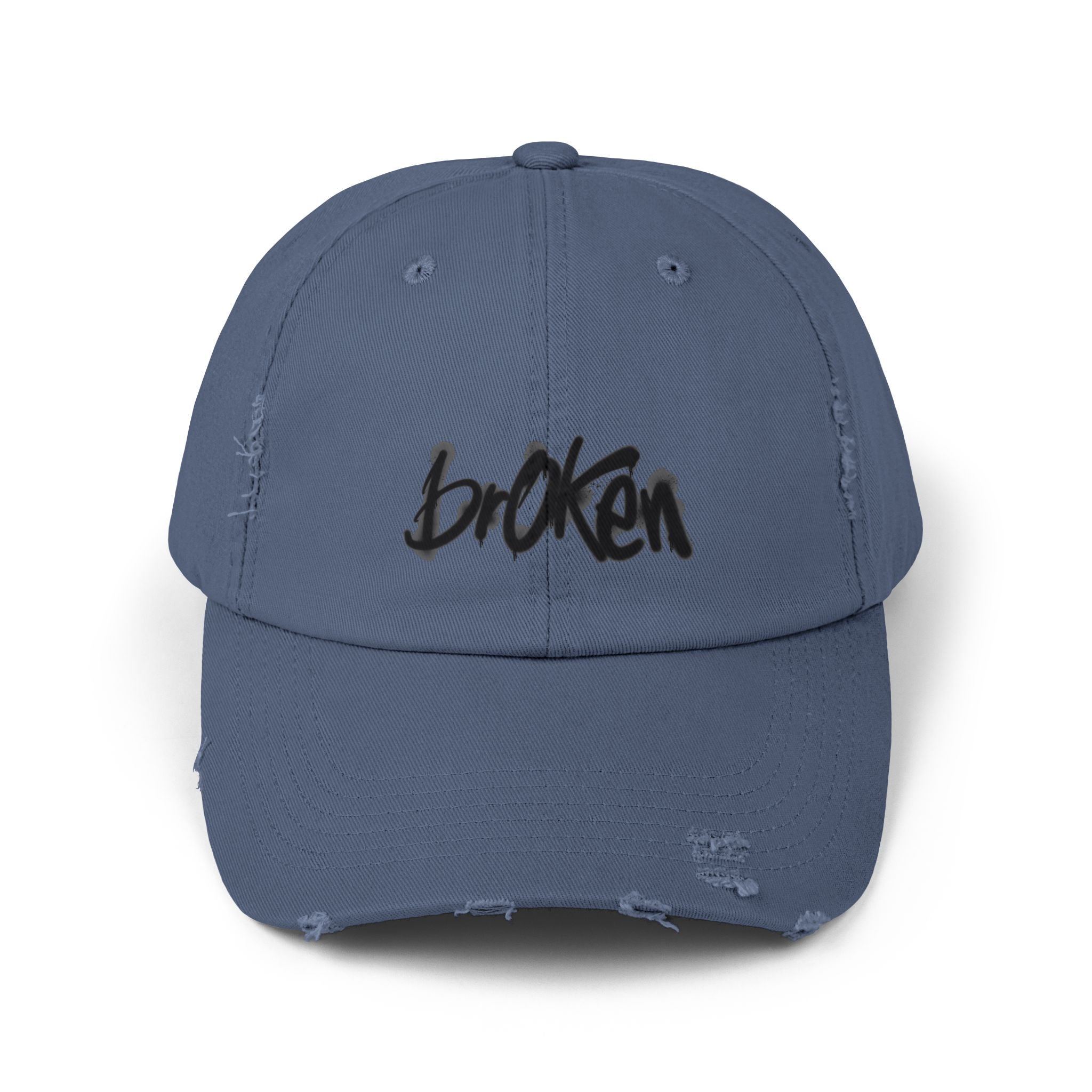 brOKen Distressed Cap — Vintage Washed Baseball Hat
