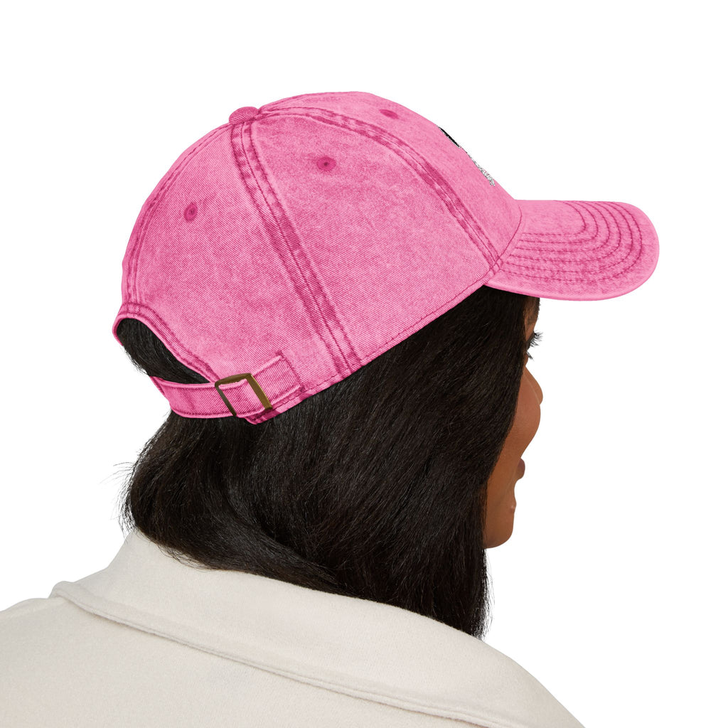 Peanuts X brOKen Spraypaint Logo Embroidered Vintage Cap
