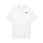 brOKen Basic Athletic Embroidered Polo - White