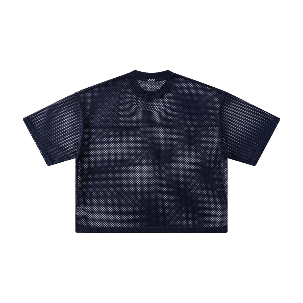 240GSM Men’s Boxy-Fit Mesh Layering T-Shirt Royal Blue