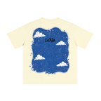 235GSM Men's cool-touch Crew Neck T-shirt Apricot