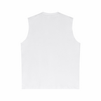 210GSM Unisex Cool-Feel Low-Weight Tank Top White