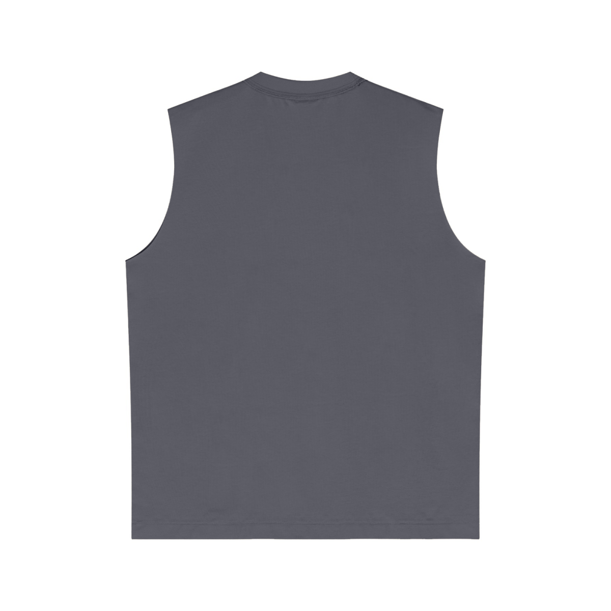 210GSM Unisex Cool-Feel Low-Weight Tank Top Carbon Grey