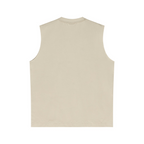 210GSM Unisex Cool-Feel Low-Weight Tank Top Wheat