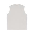 210GSM Unisex Cool-Feel Low-Weight Tank Top Vintage Beige