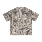 240GSM Unisex Loose-Fit Camouflage T-shirt Branch Camouflage