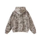340GSM Men’s Heat-Transfer Desert Camouflage Hoodie Branch Camouflage