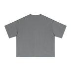 240GSM Men’s Ice-Feel Sorona Boxy-Fit Solid-Color Loose T-shirt Grey