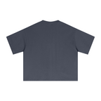 240GSM Men’s Ice-Feel Sorona Boxy-Fit Solid-Color Loose T-shirt Misty Blue