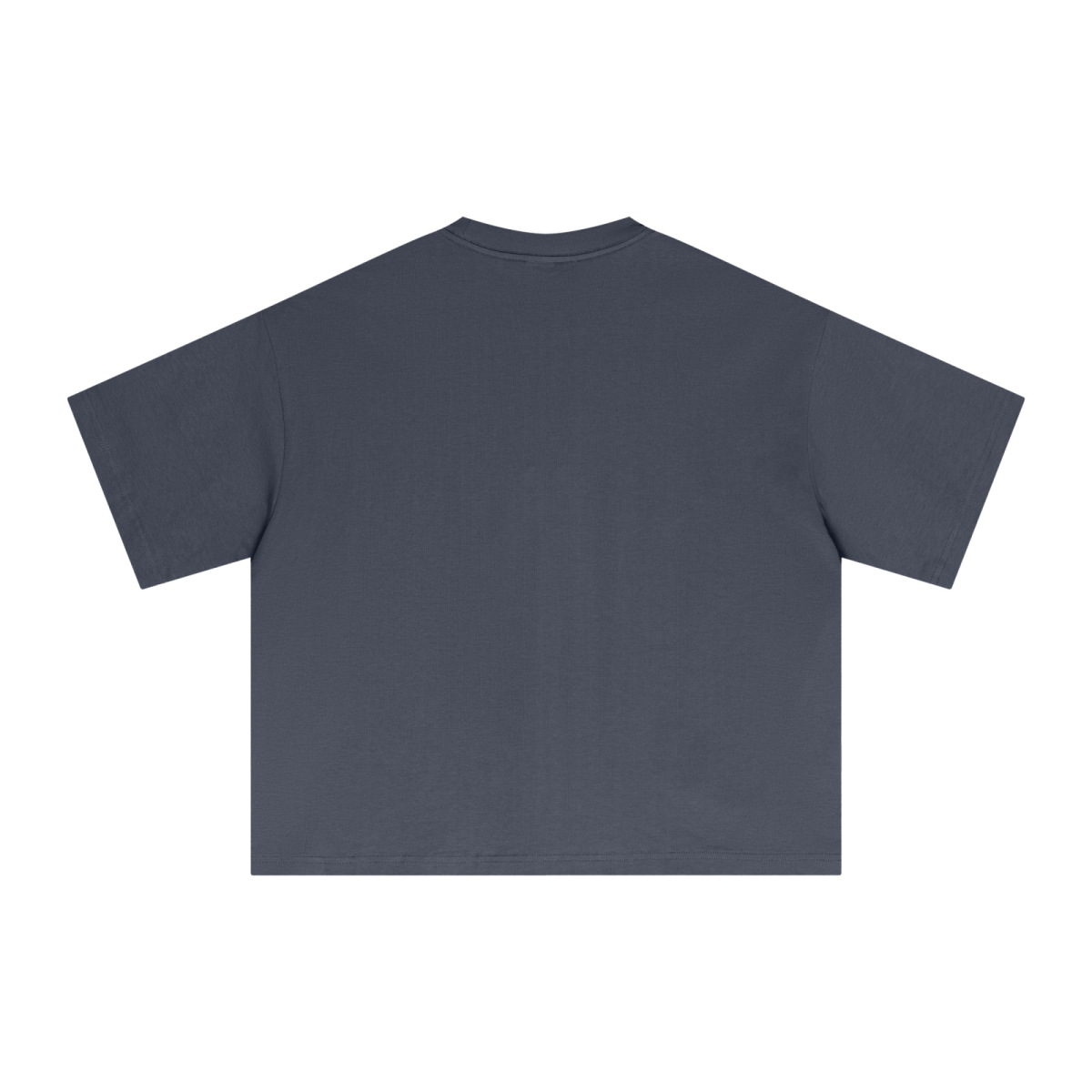 240GSM Men’s Ice-Feel Sorona Boxy-Fit Solid-Color Loose T-shirt Misty Blue