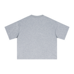 240GSM Men’s Ice-Feel Sorona Boxy-Fit Solid-Color Loose T-shirt Heathered Grey