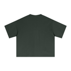 240GSM Men’s Ice-Feel Sorona Boxy-Fit Solid-Color Loose T-shirt Rainforest Green