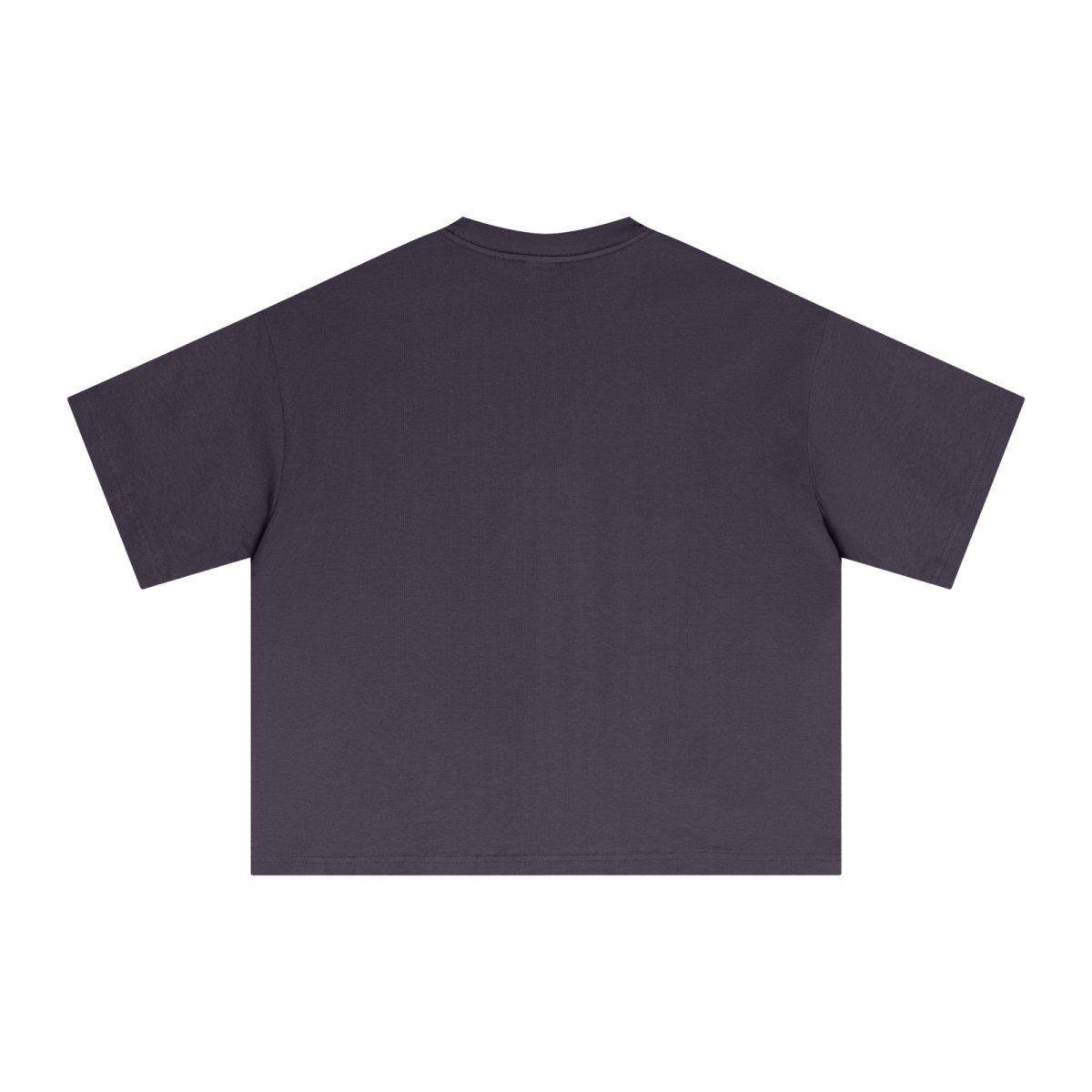 240GSM Men’s Ice-Feel Sorona Boxy-Fit Solid-Color Loose T-shirt Raspberry Purple