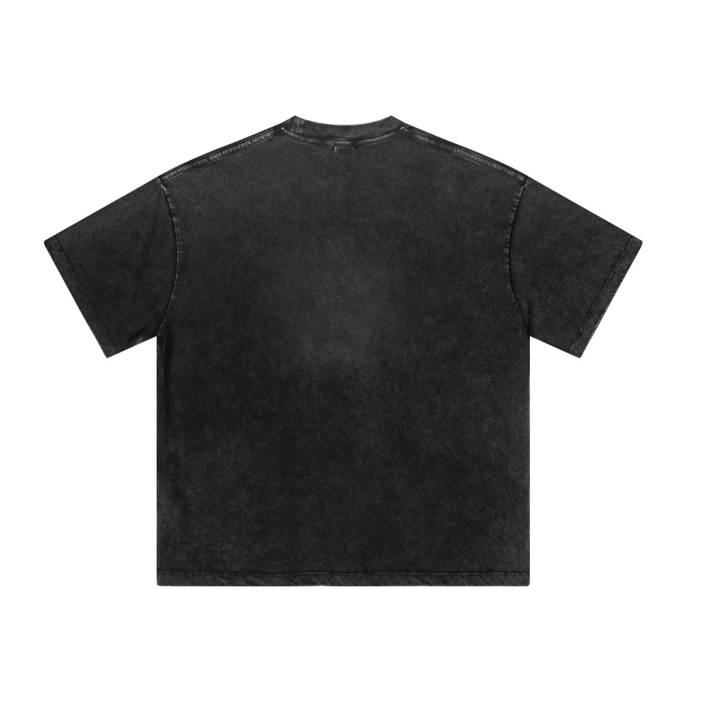 230GSM Unisex Cool-Touch Dopamine Colorway Washed T-shirt Snowflake Grey