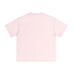 230GSM Unisex Cool-Touch Dopamine Colorway Washed T-shirt Pink