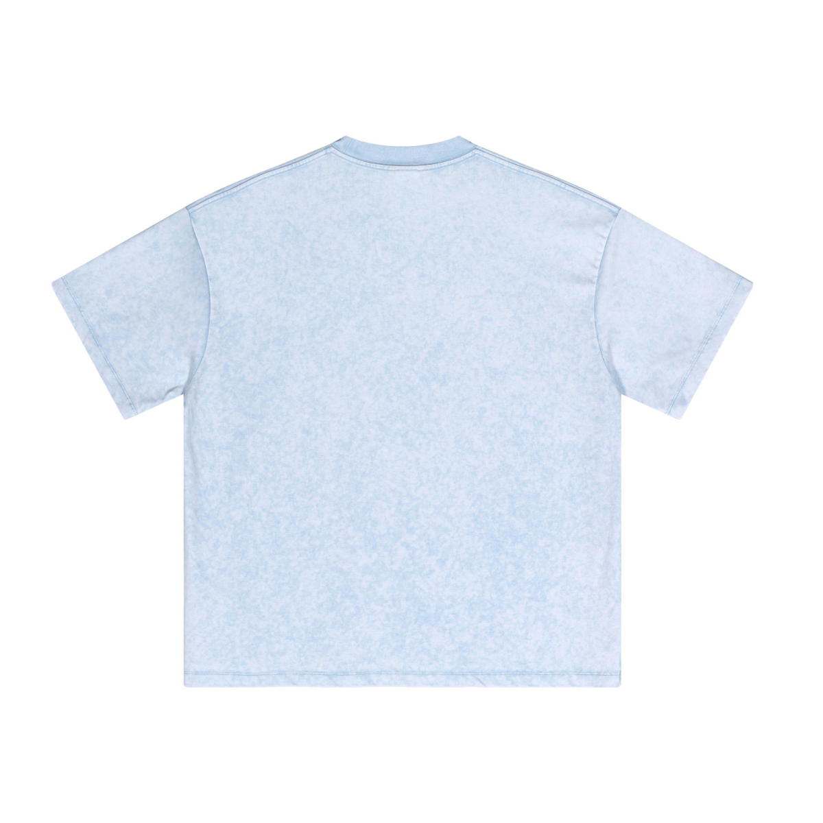 230GSM Unisex Cool-Touch Dopamine Colorway Washed T-shirt Sky Blue