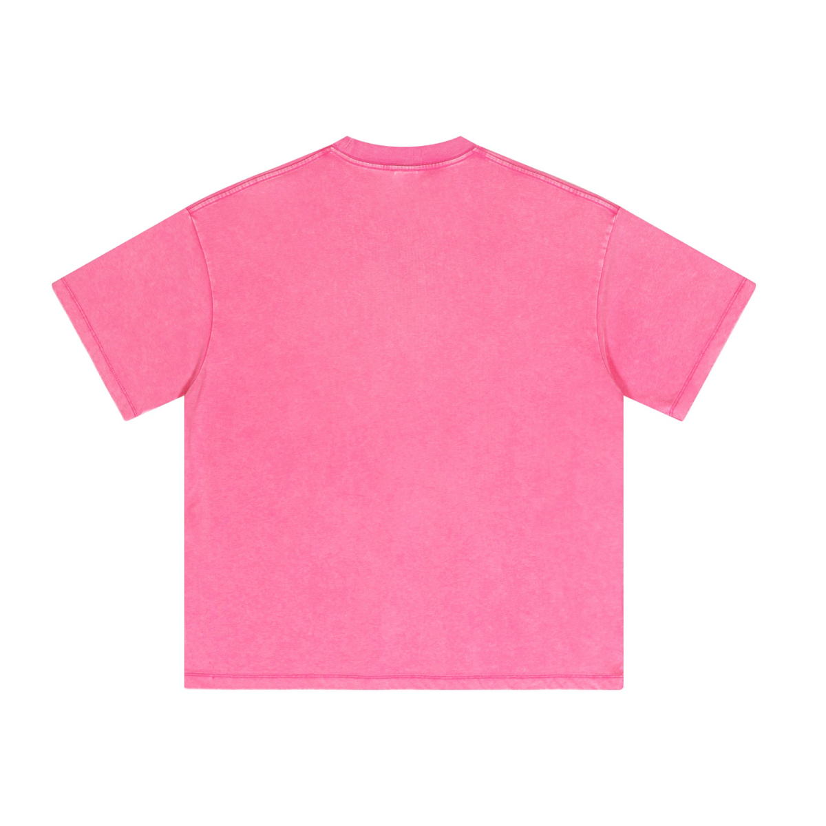 230GSM Unisex Cool-Touch Dopamine Colorway Washed T-shirt Y2K Rose Pink